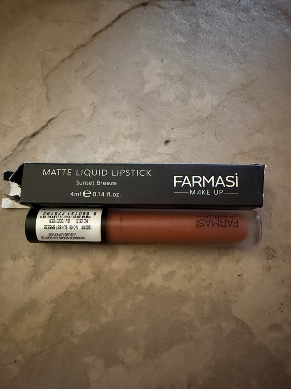 Farmasi Matte Liquid Lipstick - Sunset Breeze (Warm Brownish Terracotta) new